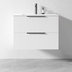 3D-2W 750x450x550mm White Wall Hung Plywood Vanity with Ceramic Basin 3D-2W 750x450x550mm White Wall Hung Plywood Vanity with Ceramic Basin